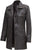 Women's Real Lambskin Leather Coats Stylish Casual Trench And Carcoat Style Long Jackets For Women