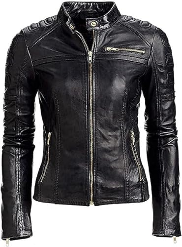 Classic rider leather jacket