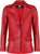 Classic 2-Button Lambskin Leather Blazer Women - Casual Coat Long Sleeves Suit Style Leather Jacket Women