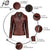 Women's Asymmetrical Zip-Up Real Lambskin Leather Motorcycle Jacket - Casual Fashion Moto Biker Leather Jacket Women