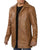 Brown Leather Jacket Men - Natural Distressed Leather Jackets for Men