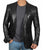 Leather Blazer for Men - Black & Brown Real Lambskin Casual Men's Leather Jacket Coats