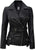 Women's Leather Jacket - Real Lambskin Belted Leather Jackets For Women