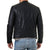 Men's  Genuine Lambskin Leather Biker Jacket