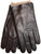 Men’s Leather & Cashmere Gloves With Rib Knit Cuff - 100% Nappa Leather & Cashmere-Lined Luxury Winter Glove Pair