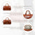 Full Grain Leather Small Duffel Bag Gym Bag Weekender Overnight Unisex Brown - (Cognac)