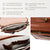 Leather Briefcase for Men Handcrafted Italian Style Full Grain Messenger Bag for Laptop