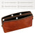 Leather Clutch for Men - Organizer Bag for Men - Wrist Bag - Briefcase Handmade Italian Style - Gift Box Included