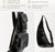 Leather Sling Bag - Crossbody Bag - Messenger Bag for Men and Women - Handmade Shoulder Bag Backpack